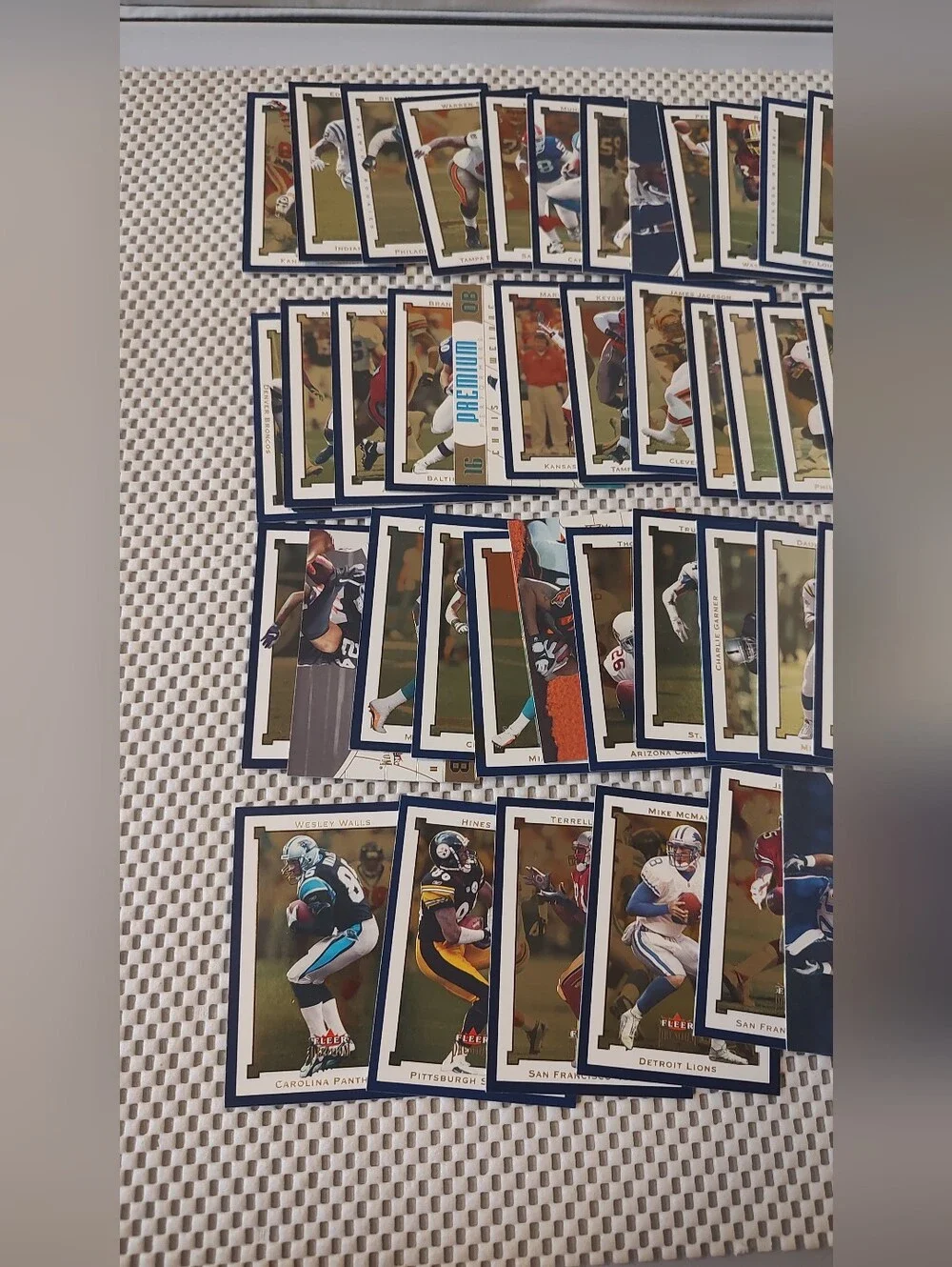 fleer 50 football